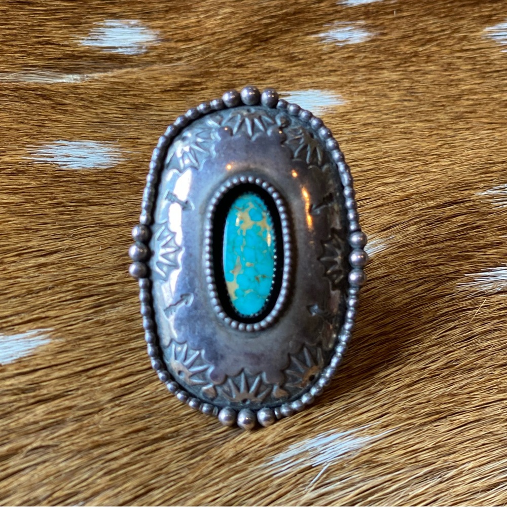 🛑SOLD🛑Custom Sterling & Royston Shadowbox Ring